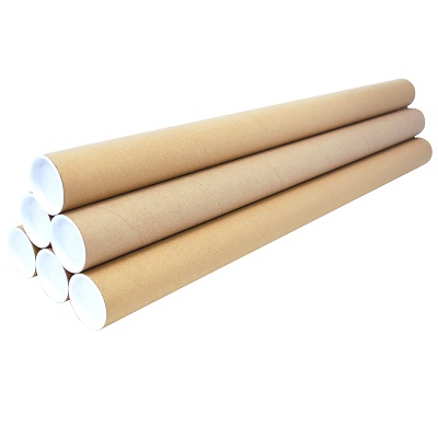 10 x A1 Cardboard Postal Tubes - 630x45mm (25x2